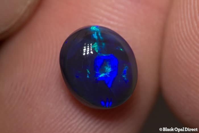 2.62 ct black opal 9x8x6mm - Image 3