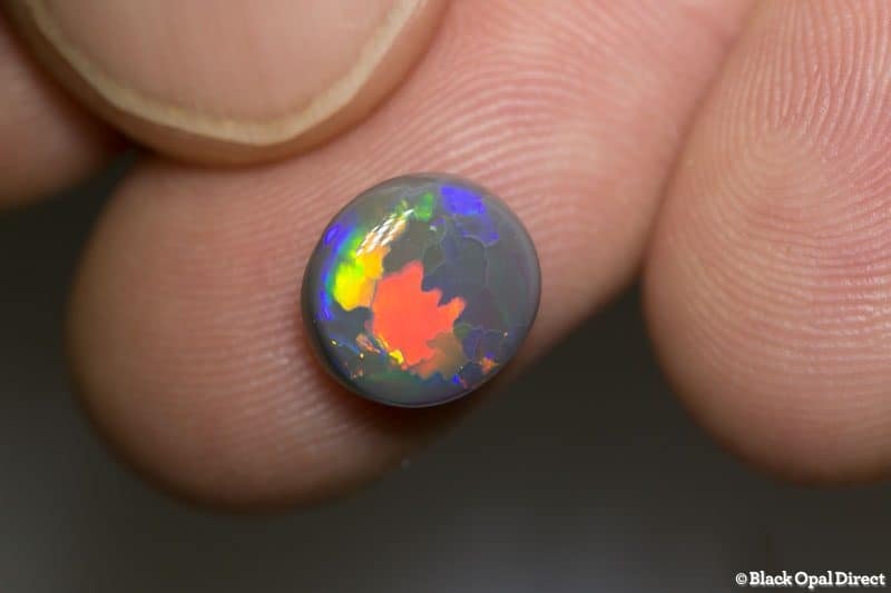 2.63 ct gem dark opal 10x9x5mm - Image 2