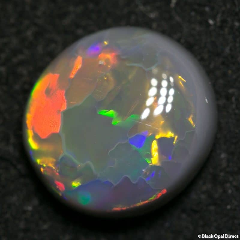 2.63 ct gem dark opal 10x9x5mm - Image 3