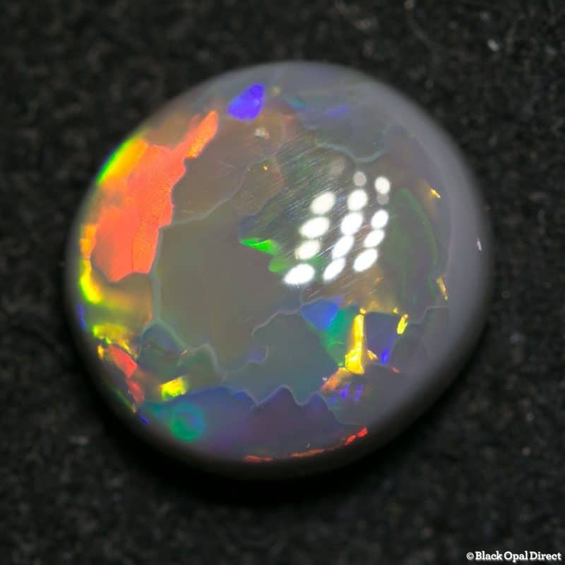 2.63 ct gem dark opal 10x9x5mm - Image 4