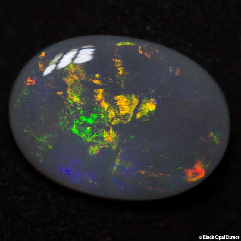 2.63 ct semi black opal 14x10x2mm - Image 3