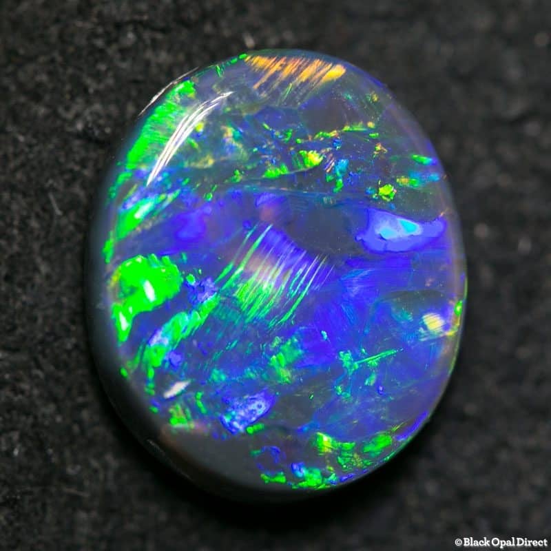2.64 ct black opal 11.5x9.5x4mm - Image 3