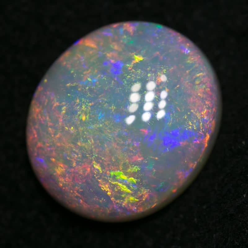 2.66 ct white opal 10x9x4mm - Image 4