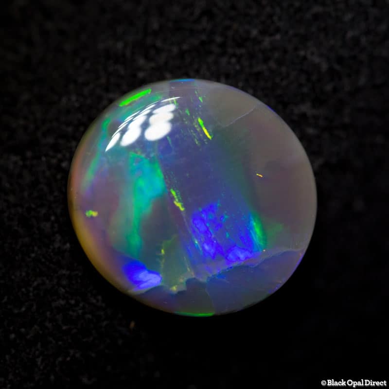 2.68 ct semi black opal 11x10.5x3mm - Image 2