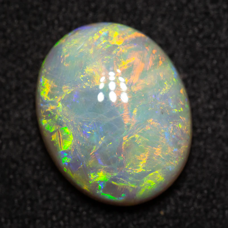 2.69 ct dark opal 10.9x9x4.5mm - Image 2