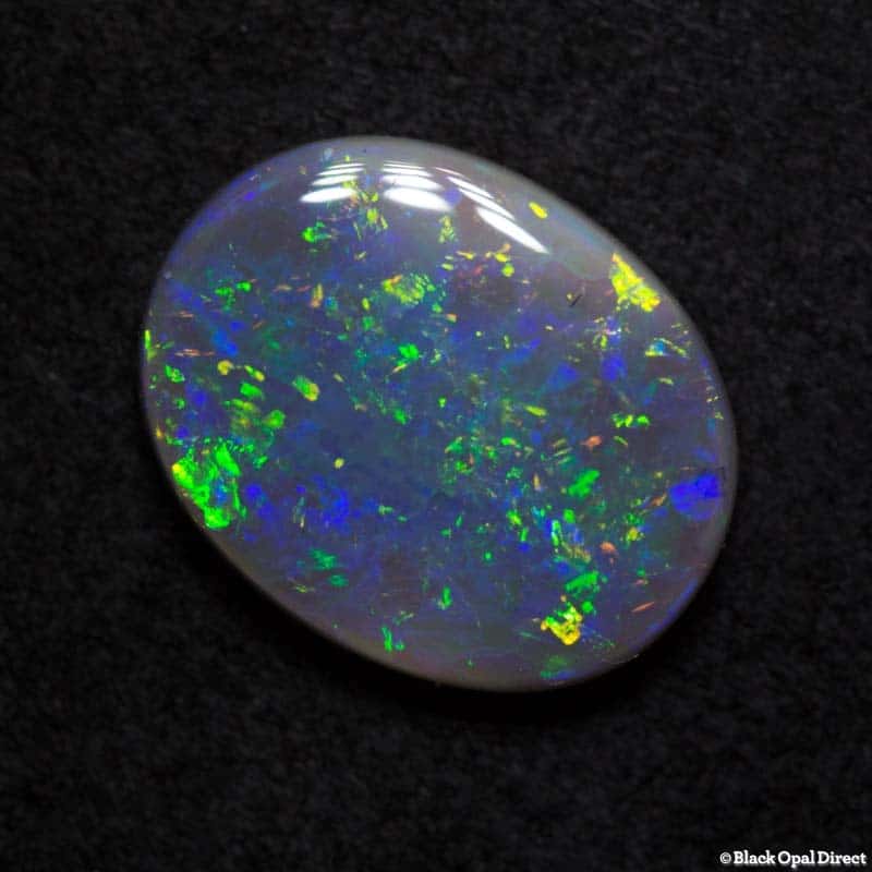 2.69 ct semi black opal 12x9x3mm - Image 4