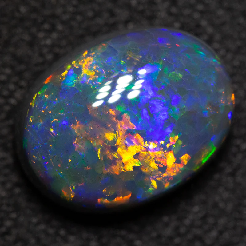 2.70 ct black opal 10.5x8x5 mm - Image 4