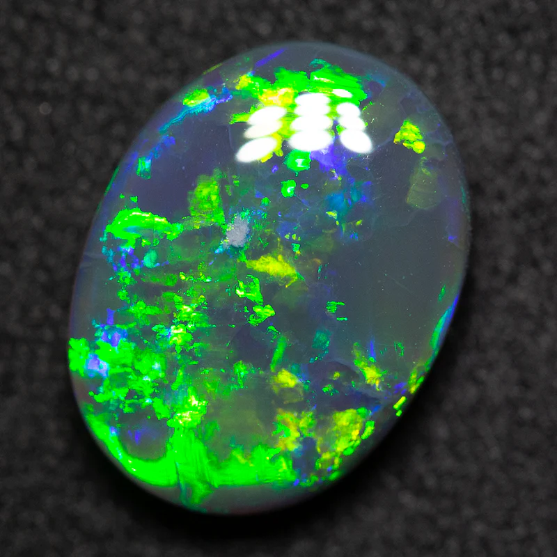 2.72 ct black opal 11.6x8.7x4.2mm - Image 2