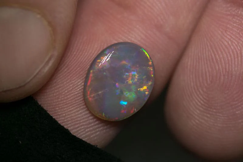 2.72 ct dark opal 12x10x3mm - Image 2