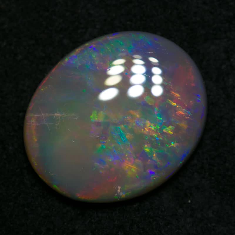 2.72 ct dark opal 12x10x3mm - Image 4