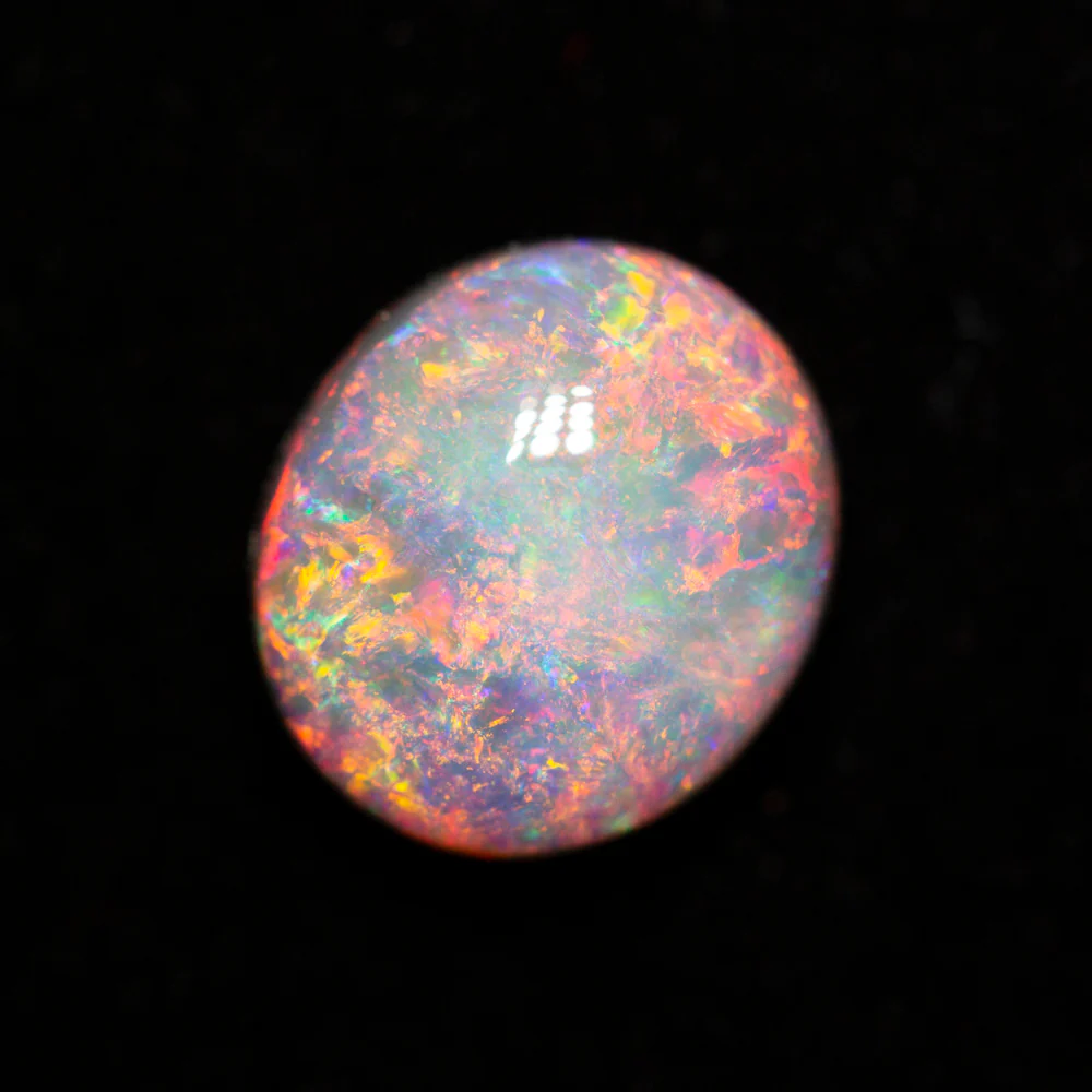 2.72 ct dark opal 9.7x8.6x5.4mm - Image 2