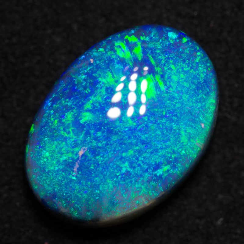 2.75 ct black opal 11x8x4.5mm - Image 3