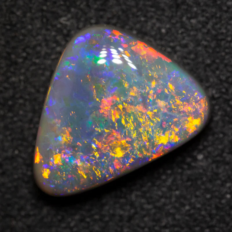 2.75 ct dark opal 11x10x4mm - Image 3