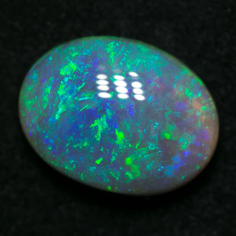 2.76 ct dark opal 11x8.5x4.5mm - Image 2