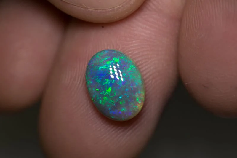 2.76 ct dark opal 11x8.5x4.5mm - Image 3
