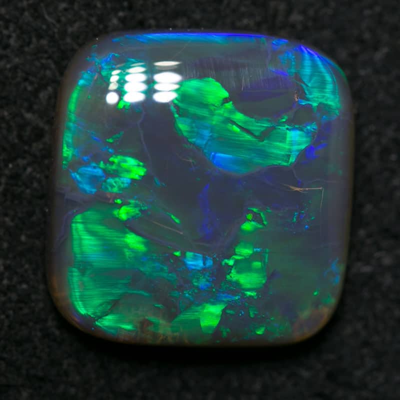 2.77 ct pillow cut black opal 10x10x5mm - Image 3