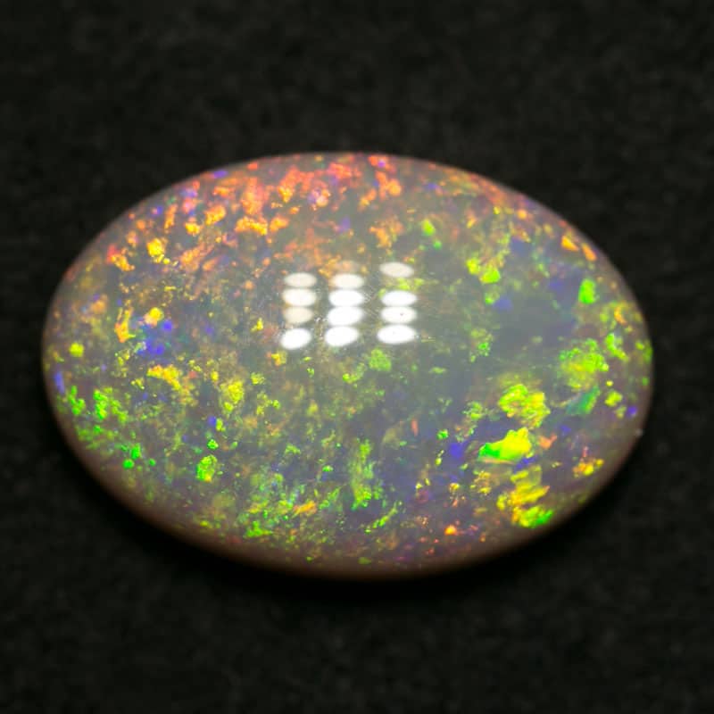 2.78 ct dark opal 12x8x4mm - Image 2