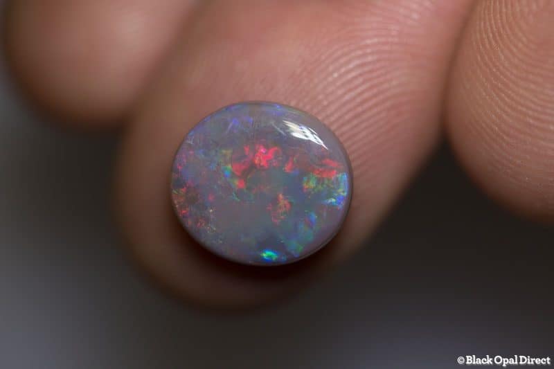 2.78 ct semi black opal 12x11x3mm - Image 2