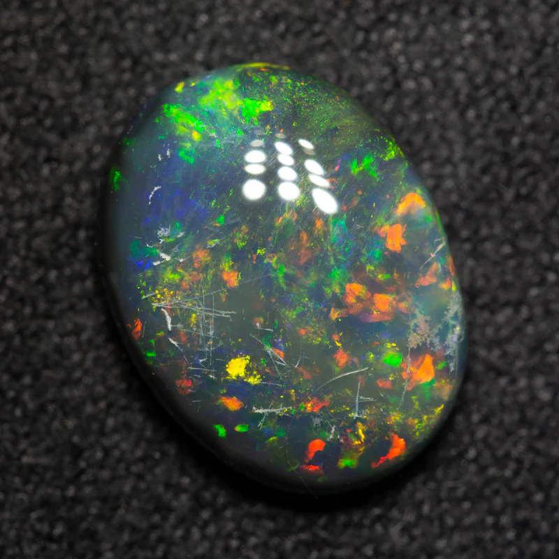 2.79 ct black opal 11.5x8.8x4.3mm - Image 3