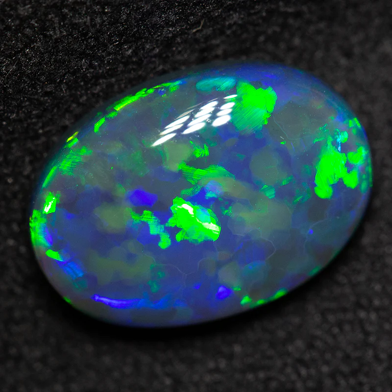 2.80 ct black opal 12.2x8.6x4mm - Image 2