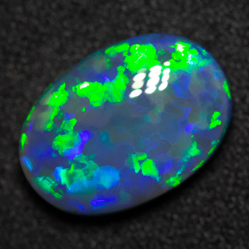 2.80 ct black opal 12.2x8.6x4mm - Image 3