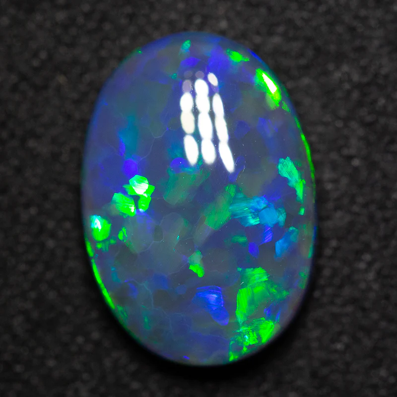 2.80 ct black opal 12.2x8.6x4mm - Image 4