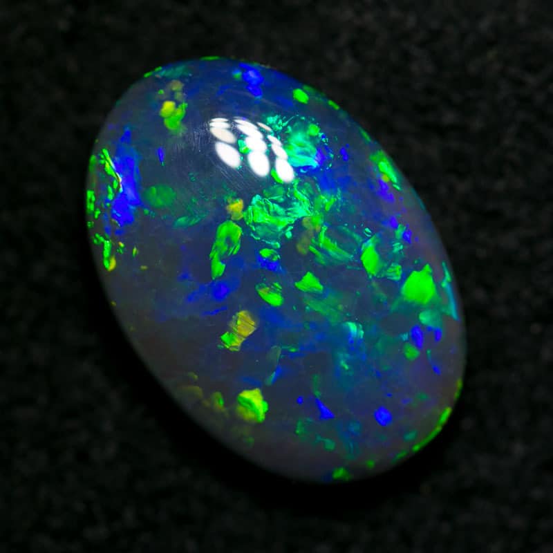 2.80 ct black opal 12x8.5x4mm - Image 3