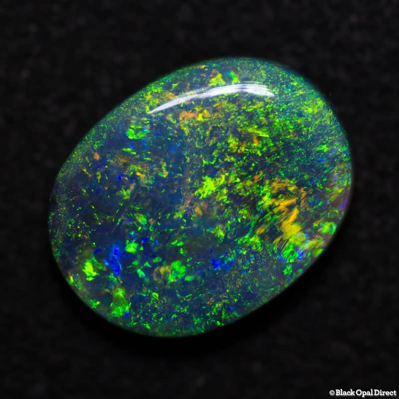 2.80 ct black opal 12x9.5x3mm - Image 3