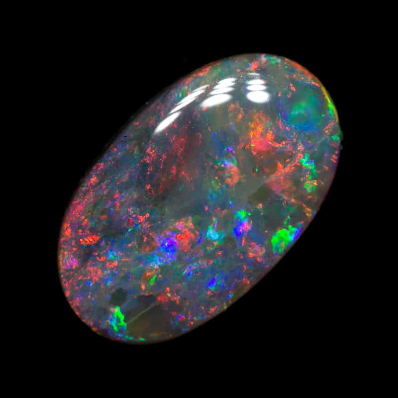 2.80 ct dark opal 13x8x4mm - Image 3