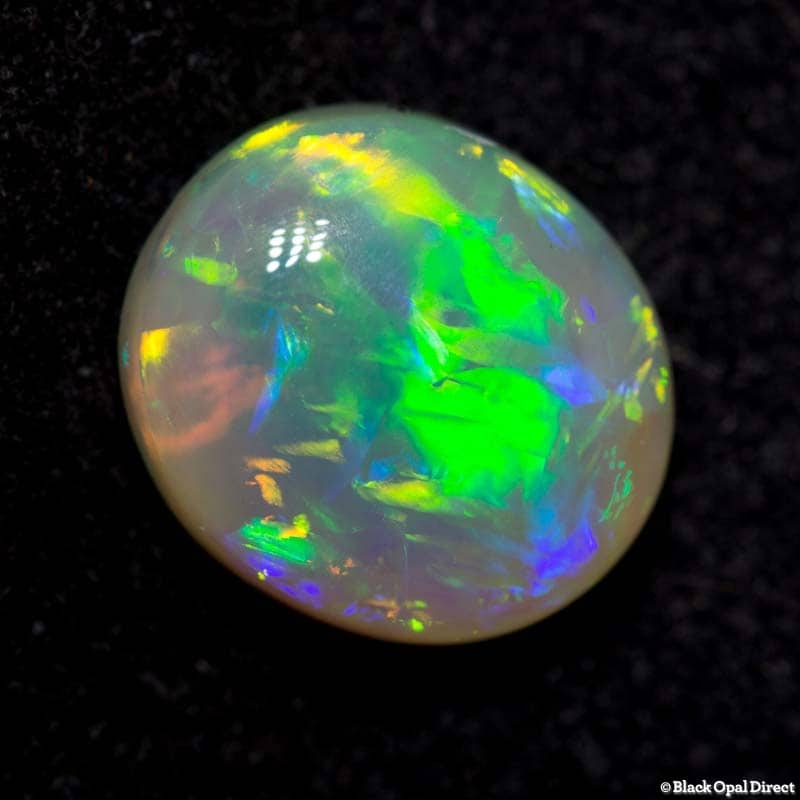 2.80 ct gem crystal opal 10x9x4.5mm - Image 3