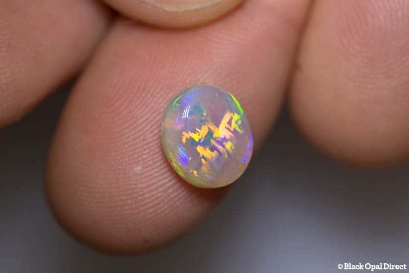 2.80 ct gem crystal opal 10x9x4.5mm - Image 5