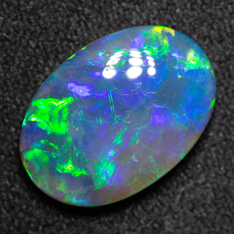 2.81 ct black opal 12.9x9.2x3.5mm - Image 3