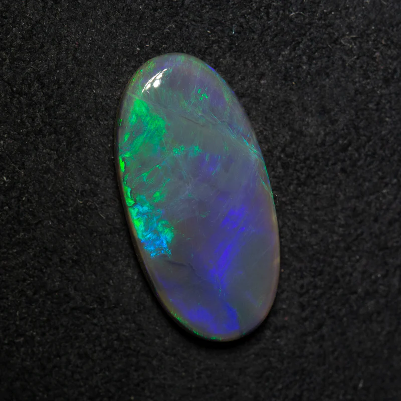 2.81 ct black opal 16.5x8.2x2.9mm - Image 2