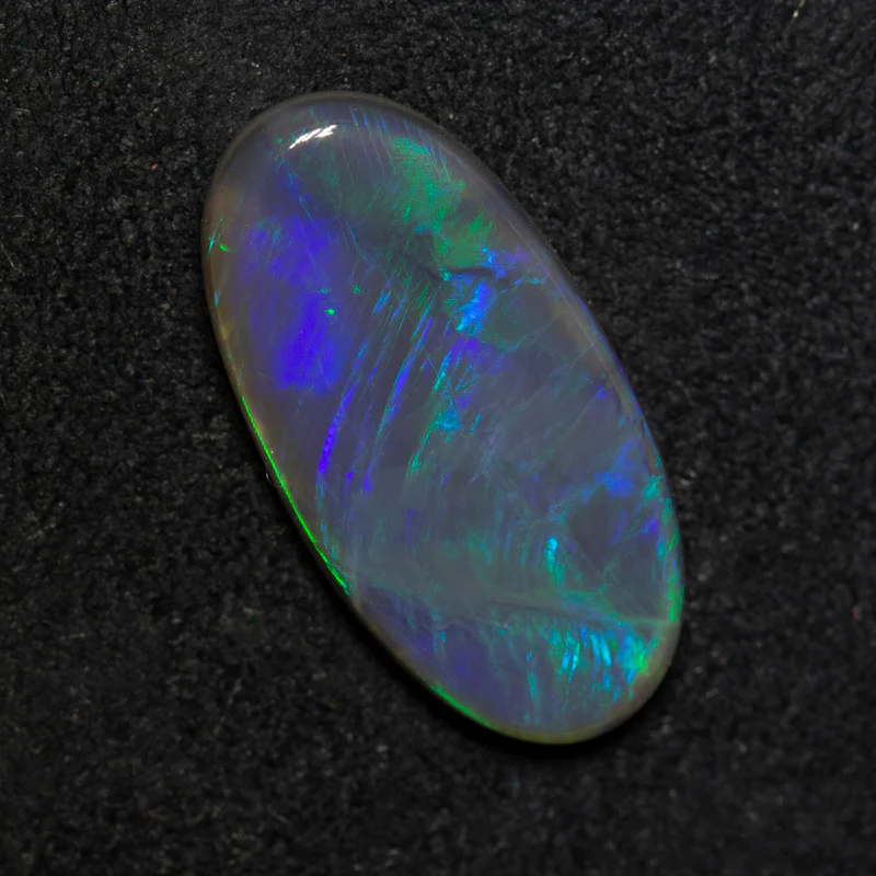 2.81 ct black opal 16.5x8.2x2.9mm - Image 3