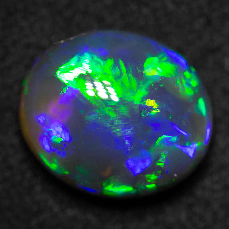 2.82 ct black opal 10.1x8.7x5.3mm - Image 3