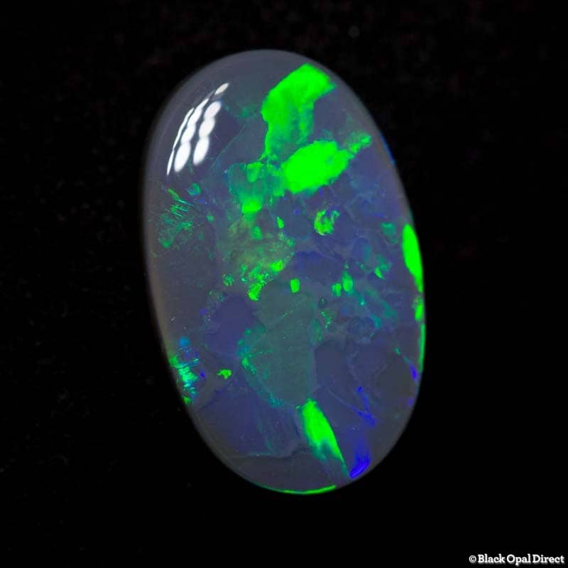 2.83 ct black opal 14x9x3mm - Image 3
