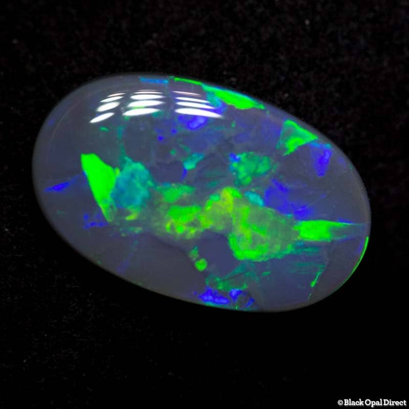 2.83 ct black opal 14x9x3mm - Image 4