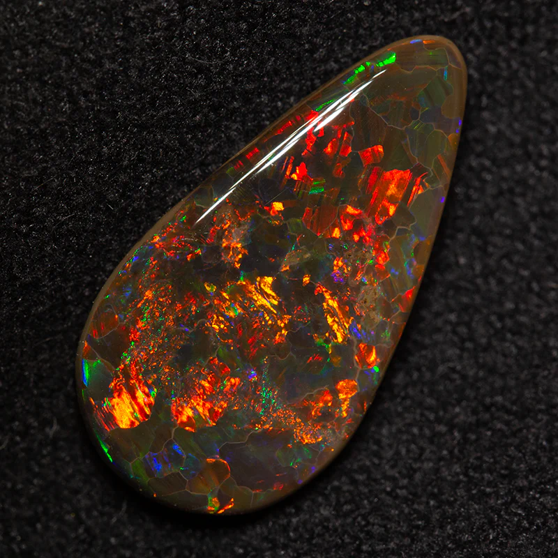 2.83 ct black opal 16.7x8.9x3.5mm - Image 2