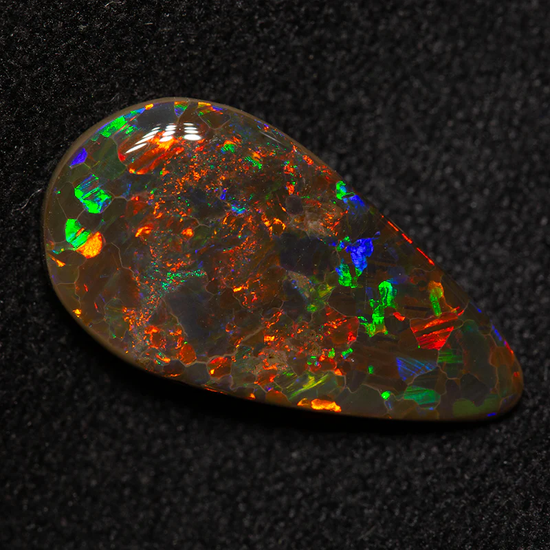 2.83 ct black opal 16.7x8.9x3.5mm - Image 5