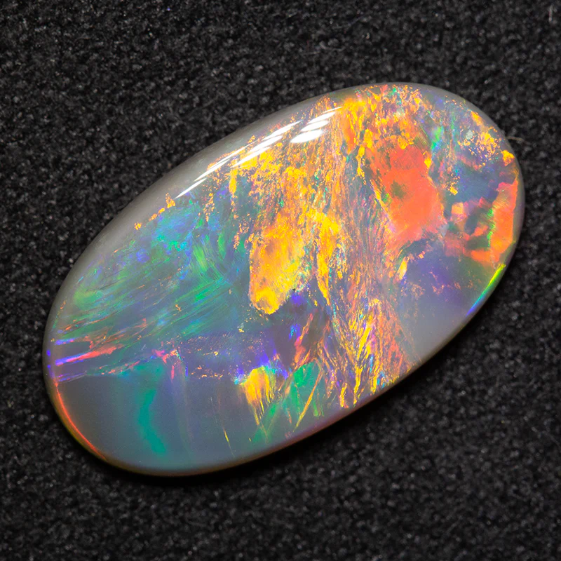 2.83 ct dark opal 16.1x9.2x2.7mm - Image 2