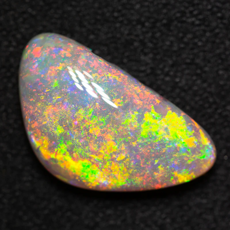 2.84 ct gem dark opal 15x8x4mm - Image 2