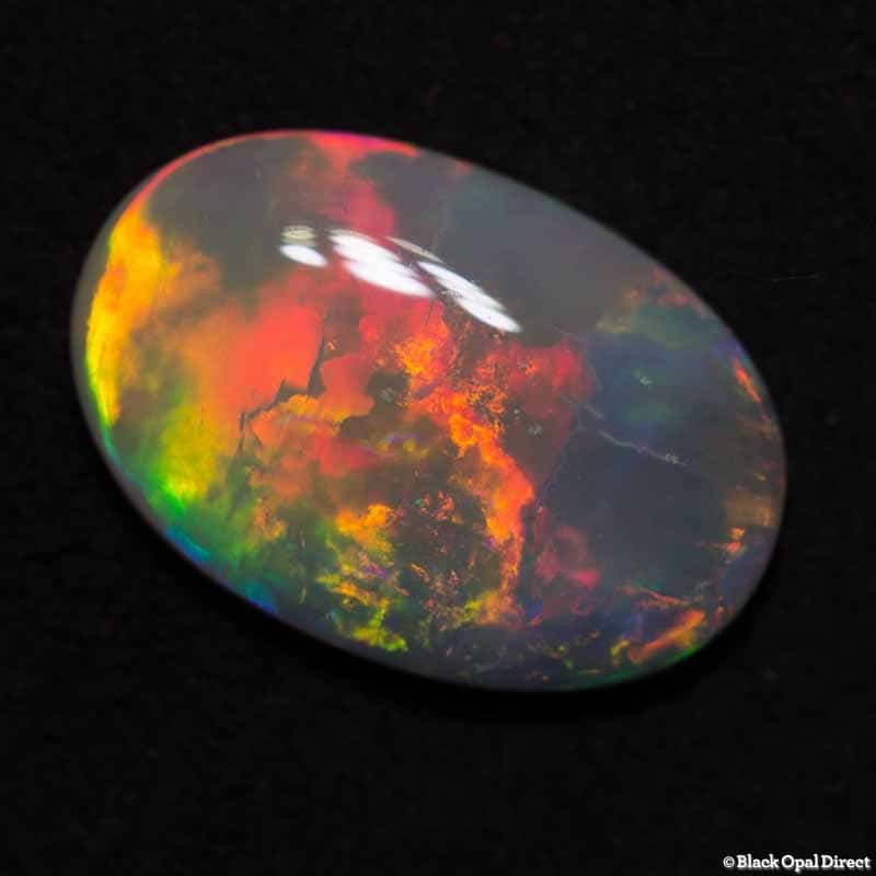 2.85 ct white opal 14.5x10x3mm - Image 4