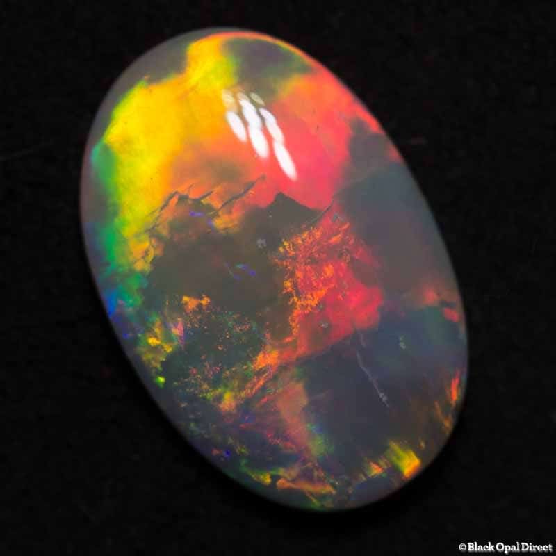 2.85 ct white opal 14.5x10x3mm - Image 5