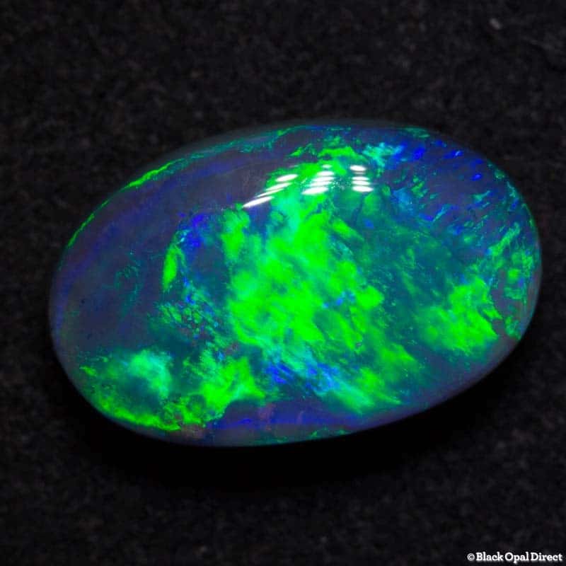 2.86 ct black opal 11x7x5mm - Image 3