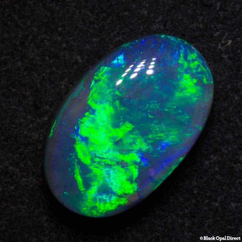 2.86 ct black opal 11x7x5mm - Image 4