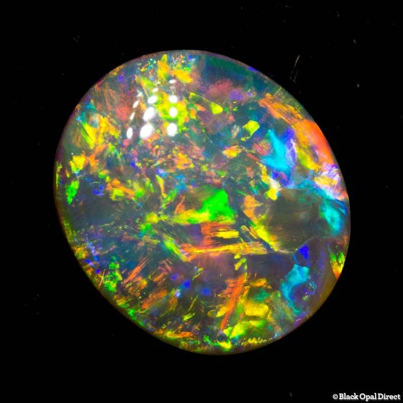2.86 ct gem crystal opal collectors piece 12x10x3.5mm - Image 4