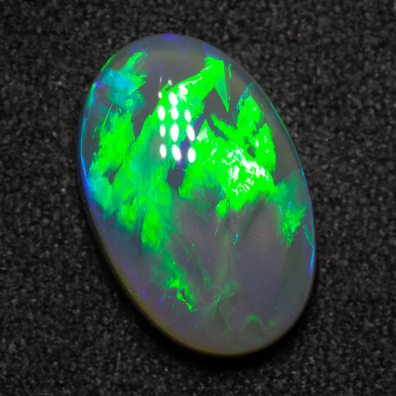 2.87 ct dark opal 12x8x4mm - Image 2
