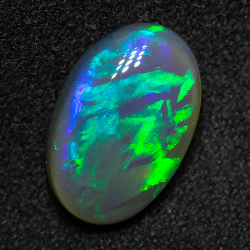 2.87 ct dark opal 12x8x4mm - Image 3