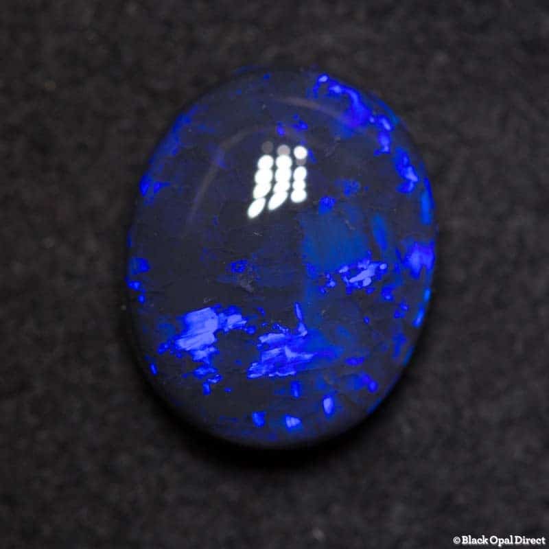 2.88 ct black opal 11x9x4mm - Image 3
