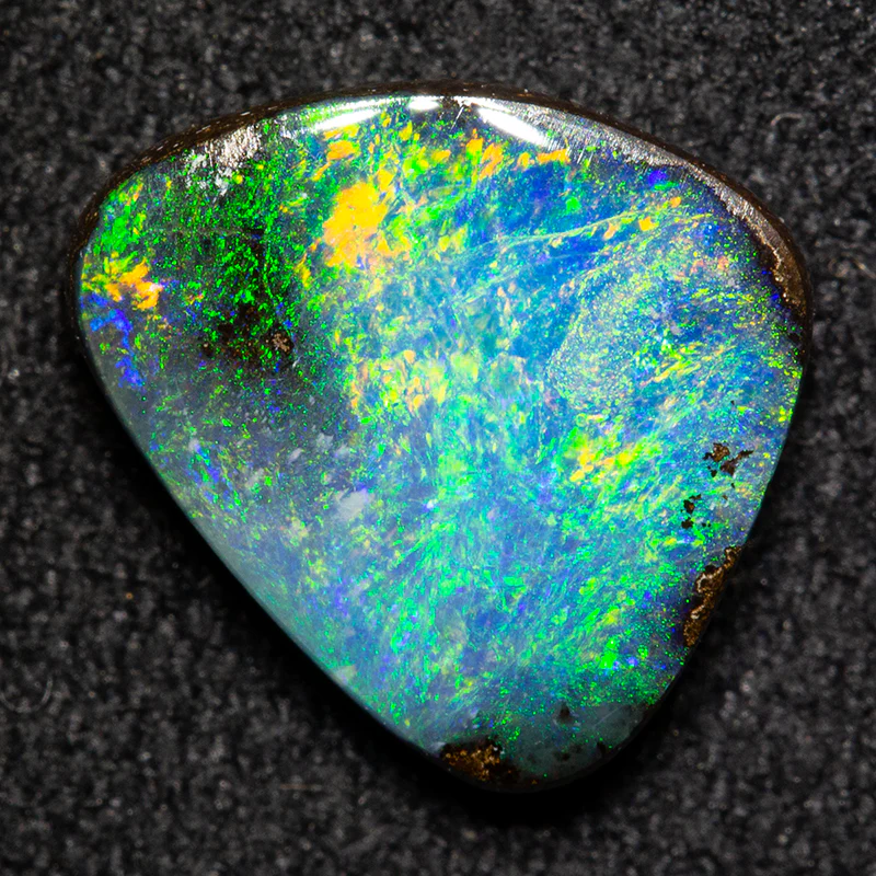 2.89 ct boulder opal 10.8x9x3mm - Image 2